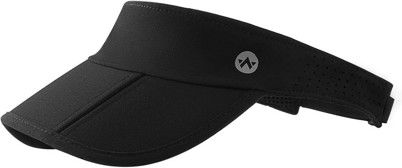 Wander Sports Sun Visor Hats Adjustable Running Golf Tennis Mesh Folding Cap for Women Men - Image 1